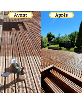 Saturateur bois, Haute protection bois résineux, bois durs & exotiques