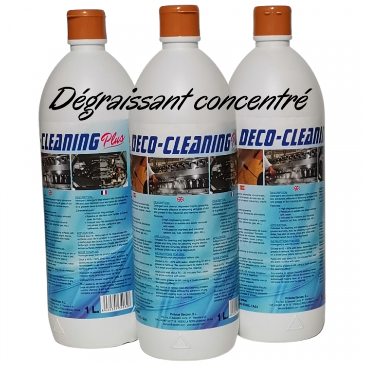 Dégraissant concentré pour revêtement de sol