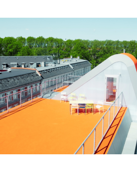 Etanchéité toit plat-toit terrasse-sol-Membrane PUR 3G-POLYURETHANE-ELASTICITE 400%