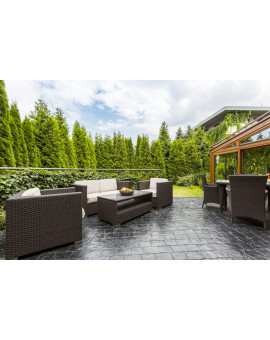 DB-230 Peinture sol terrasse pour béton - Forte protection UV - Haute imperméabilité - Kit 5,5-11KG