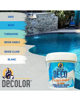 DECO-240 Peinture piscine à base d'eau - Protection et décoration