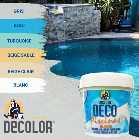 DECO-240 Peinture piscine à base d'eau - Protection et décoration