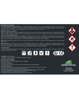 DB-210A Vernis sol béton incolore - Protection hydrofuge - Kit 5-10KG