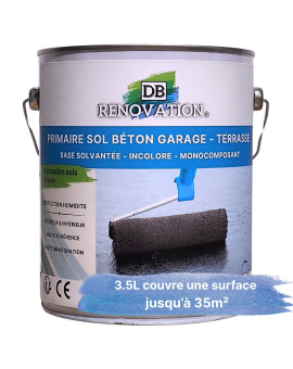 DB-100A Primaire sol béton - Haute protection humidité 3.5 - 7L