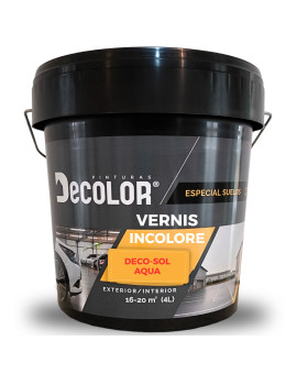 Vernis sol incolore - protection sol béton, ciment - couche de finition pour peinture époxy
