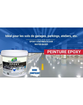 DB RENOVATION Peinture Epoxy Garage Haute résistance Sol béton