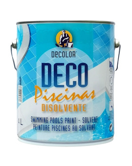 DECO-245 Peinture piscine 3 en 1 - Hydrofuge, Haute résistance au chlore, alcalis