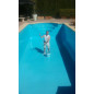 DECO-245 Peinture piscine 3 en 1 - Hydrofuge, Haute résistance au chlore, alcalis